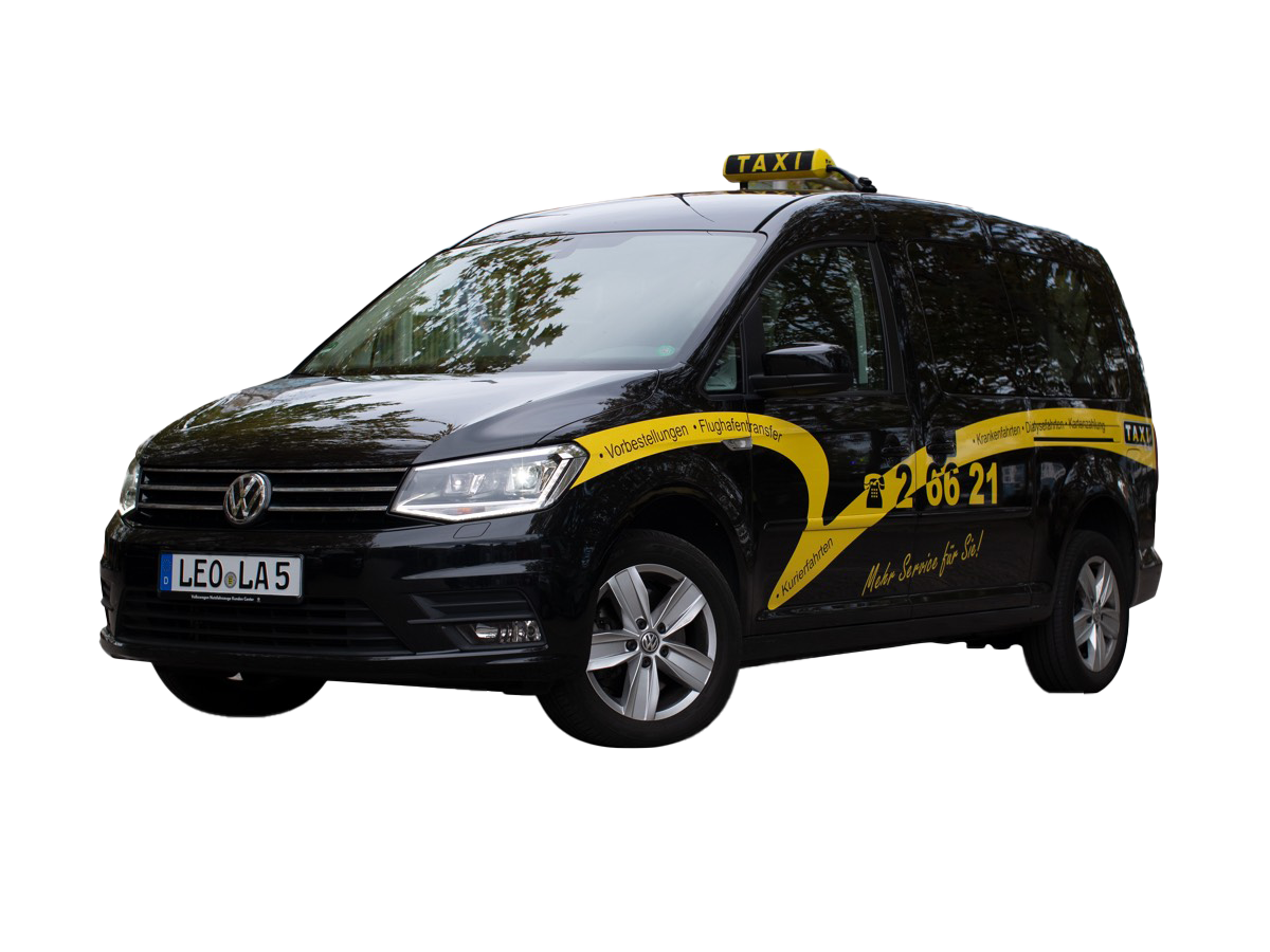 VW Caddy Großraumtaxi von Taxi Lakis Leonberg